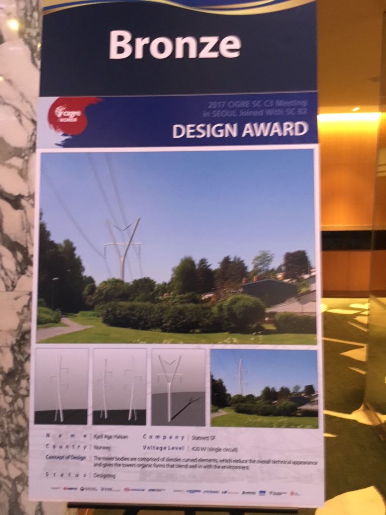 Cigré pylon award 2017 bronze