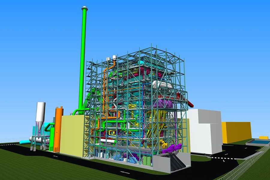 green energy power plant