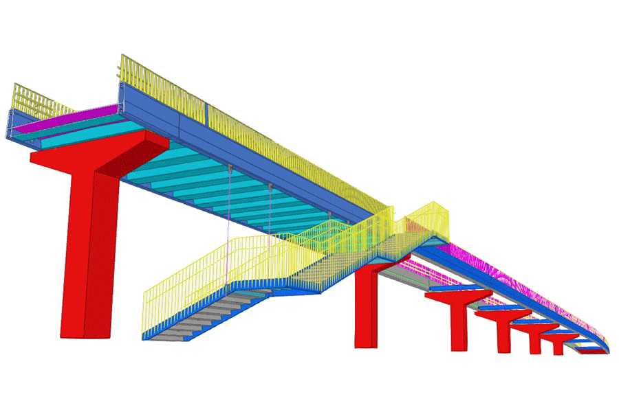 steel constructions bridge