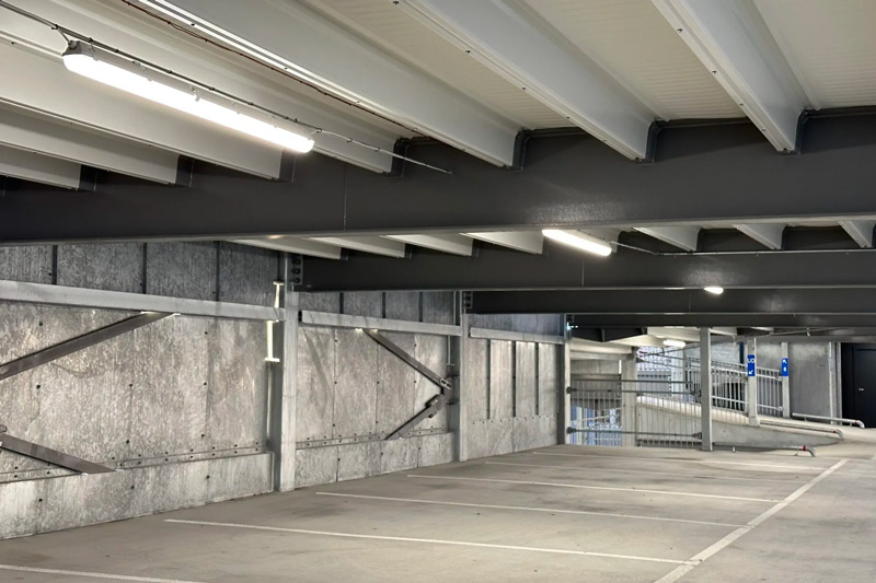 Parkeringshus kontorværket valby