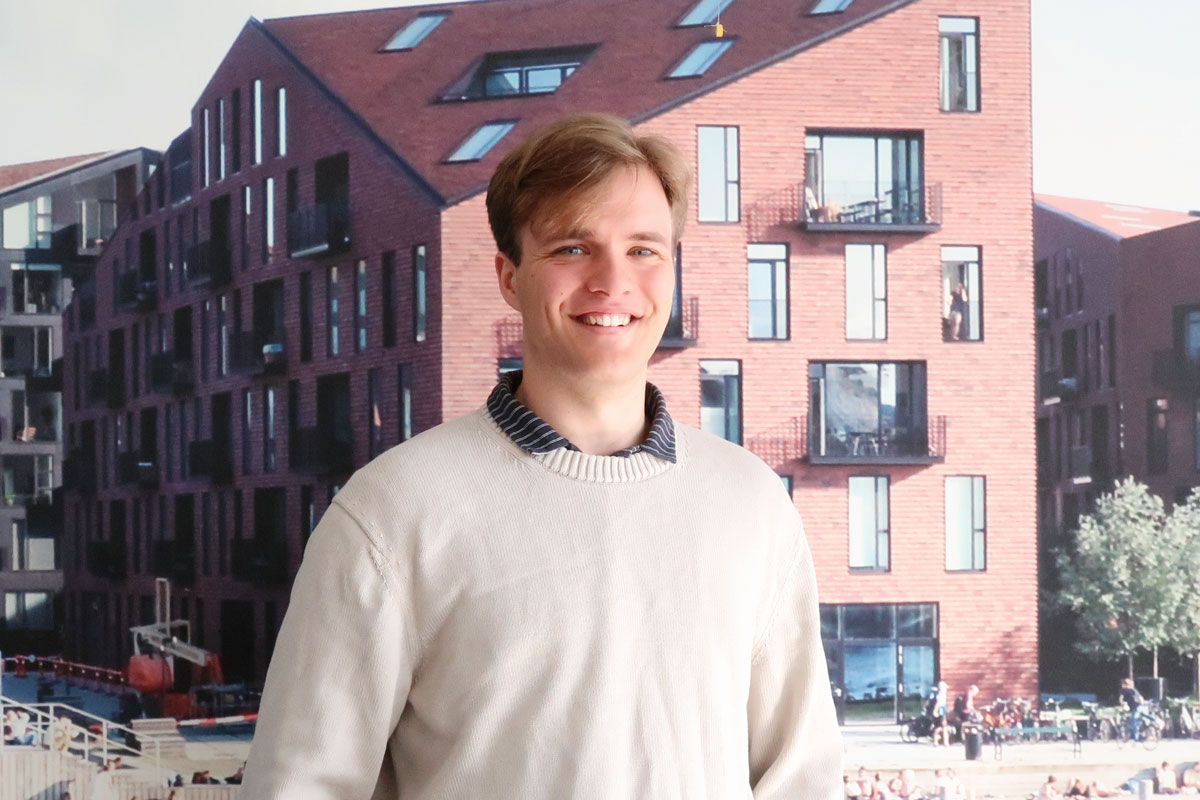 Machine learning AI studentermedhjælper Simon Pontoppidan