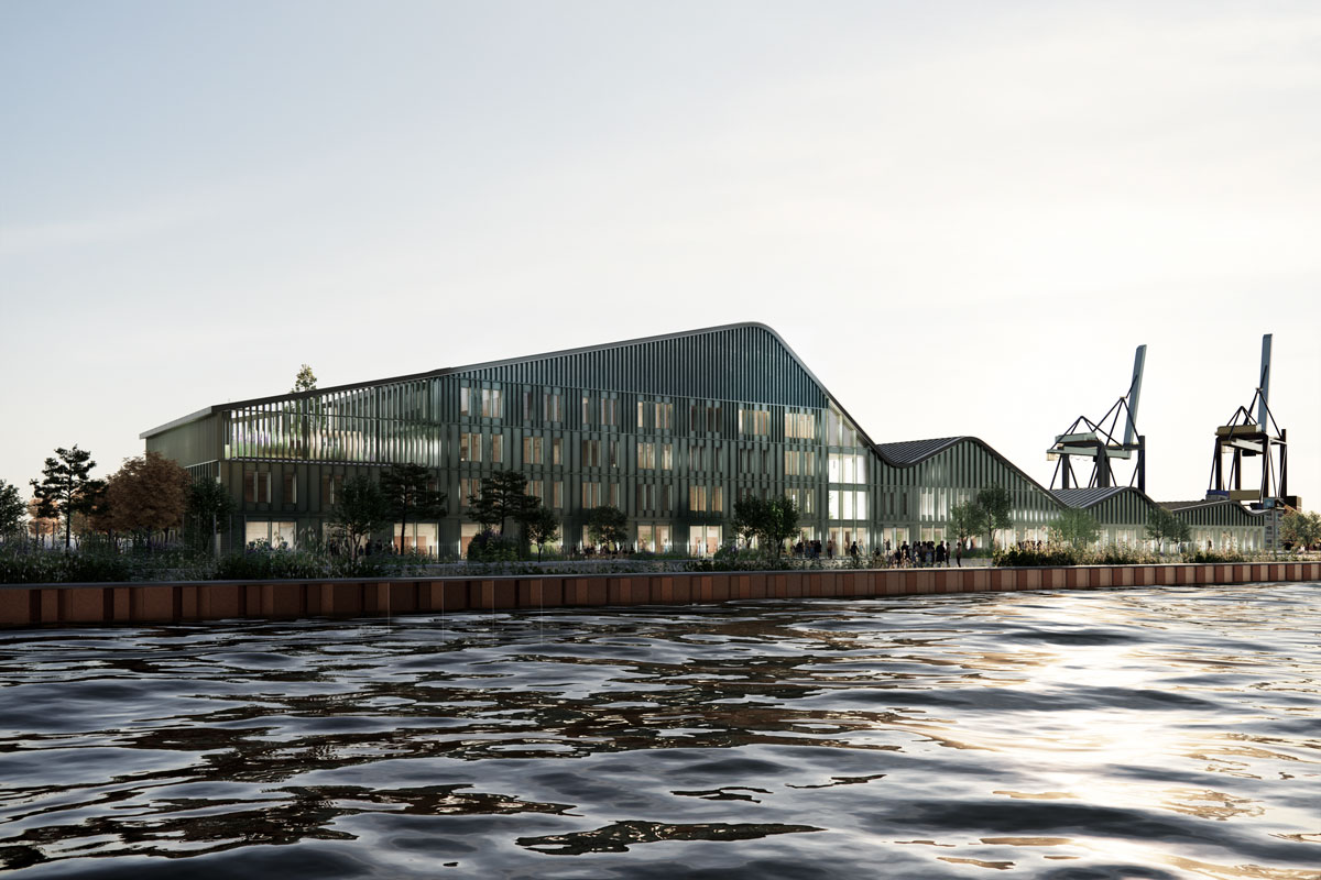 Havnehuset nordhavn öceanet konkurrence