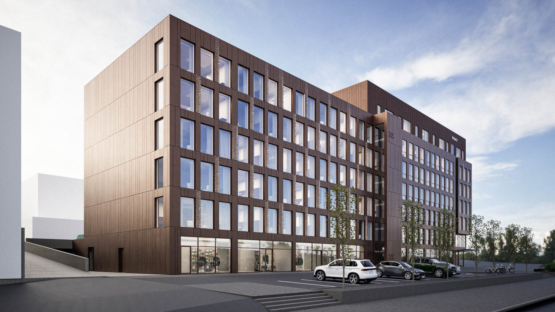 Hyatt Centric Reykjavík hotel konstruktion