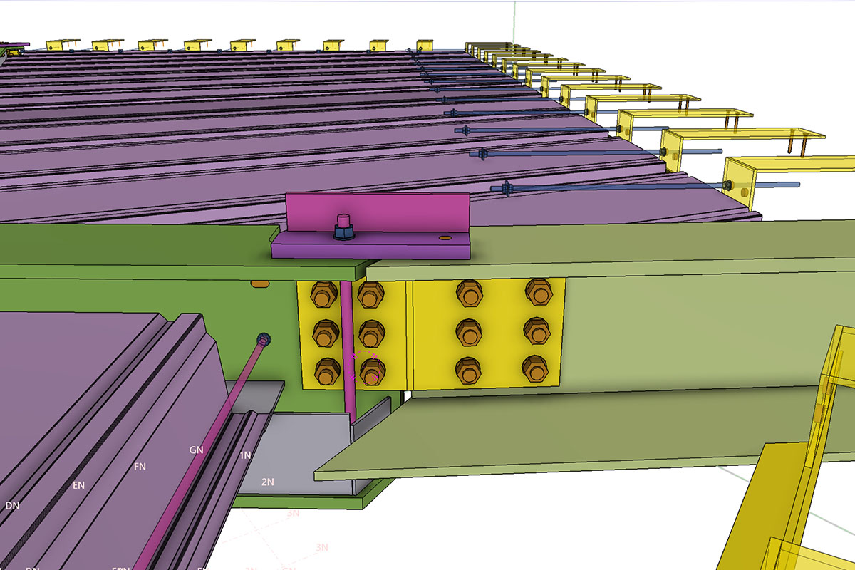 Gladsaxe company house atrium ombygning tekla
