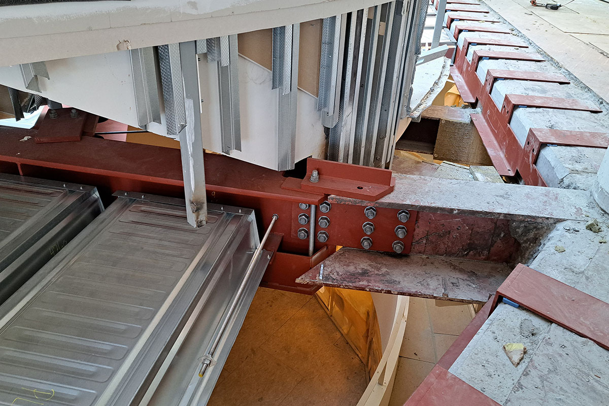 Gladsaxe company house atrium ombygning