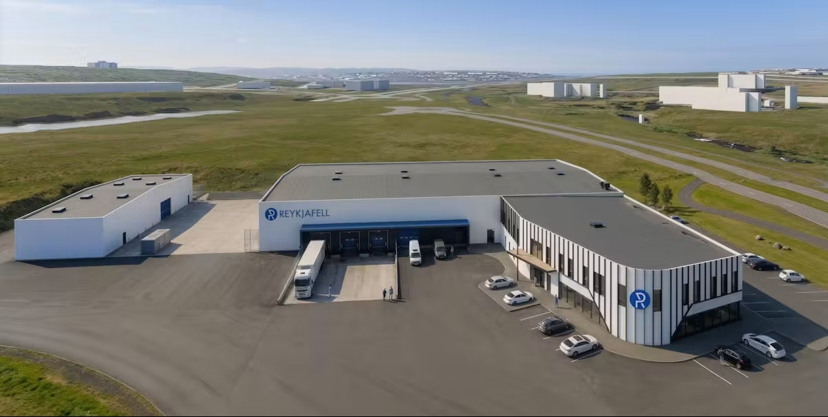 Reykjafell lager og kontor konstruktion
