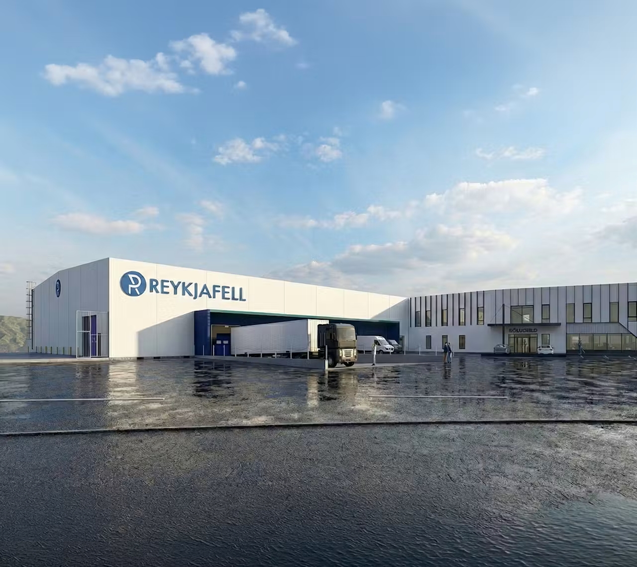 Reykjafell kontor og lager Industri